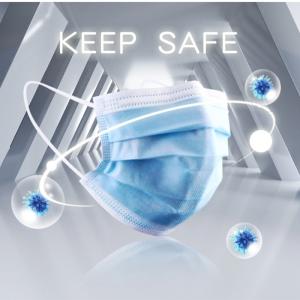 China 95% Protective Nonwoven Fabric Earloop Surgical Mask wholesale