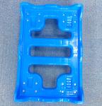 Pp Durable Castered Plastic Trolley , Plastic Dolly With Wheels
