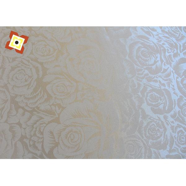550cm Mattress Quilting Fabric Lifelike Breathable Refreshing Flowers Digital Print Eco - Friendly
