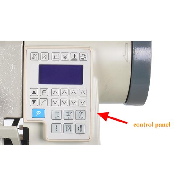 Pneumatic Reverse Stitching 10.5mm Single Needle Sewing Machine