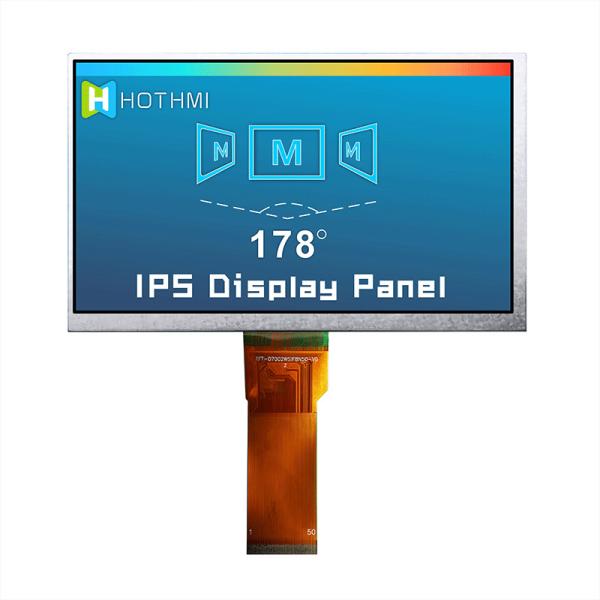 7.0 Inch TFT LCD Display | 1024x600 Resolution Sunlight Readable For Industrial