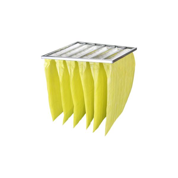 Customized Industrial Nylon Air Filter Bag New Used Coarse Spray Booth Pocket G2 G4 M5 M6 F7 F8 F9 PLC Core Dust Filter