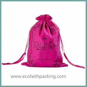 large capacity satin drawstring bag travel satin drawstring storage bag