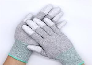 13 G Anti Static Gloves Customized Logo , Mens XXl Work Gloves For Inspection Use