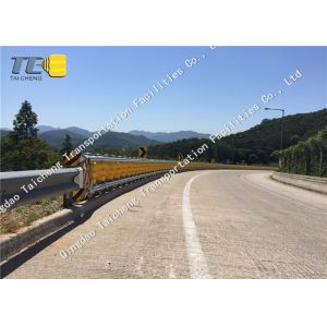 Accident Car Rolling Guardrail Barrier Post Spacing 650mm 700mm 1000mm