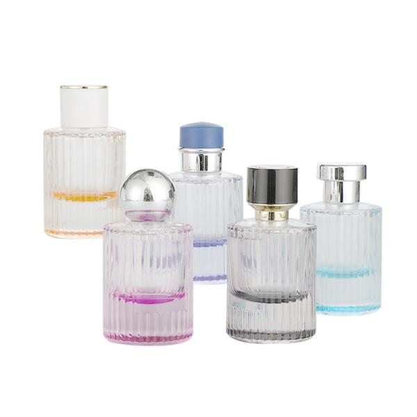 Bulk Custom Crystal 30ml 50ml Bulk Glass Perfume Bottles| Standard Shapes (Round/Square) | Custom Label