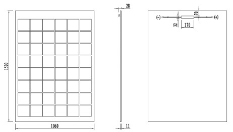 High efficiency A Grade Polycrystalline BIPV Transparent Double Glass Solar Panel with Best Price