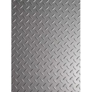 Antiskid Polished Diamond Metal Sheet 4x8 , Fireproof Stainless Steel Checkered