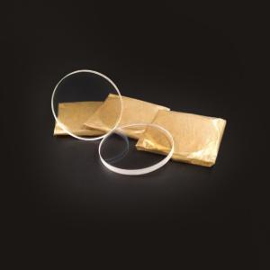 Imported Quartz 23.8*4.1mm Circular Laser Protective Lenses