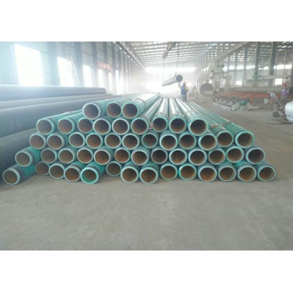 14 Inch sch40 3PE Black PE Coated Steel Pipe DIN30670 Astm A106 Gr.B Carbon Steel Material
