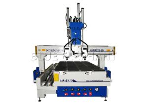 China Computerised 3 Spindle Cnc Router , 3d Cnc Wood Carving Machine With Atc Function wholesale