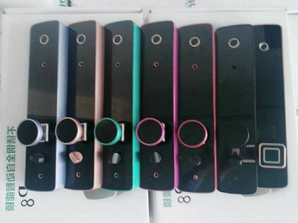 Quality Zink Alloy Automatic Fingerprint Lock RFID Key Card 100 Templates Fingerprint for sale