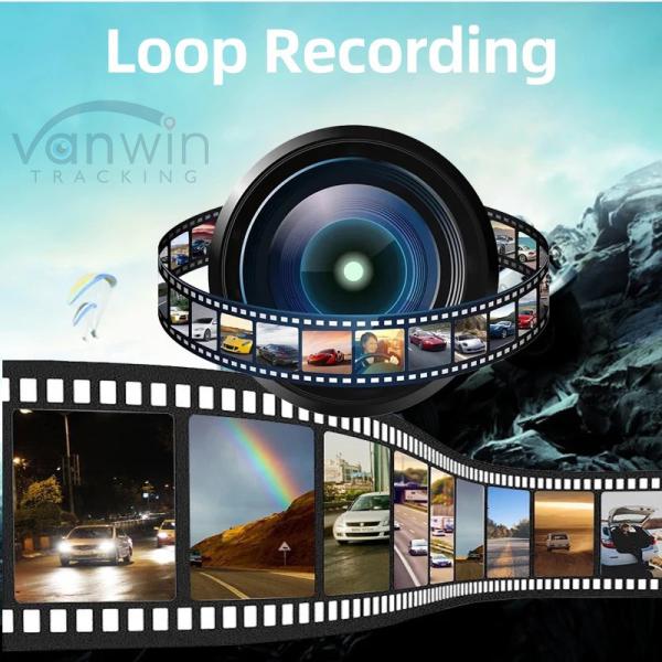 1080P Front And Rear Dual Recording Driving Recorder Supporting GPS WiFi Monitoring Camera