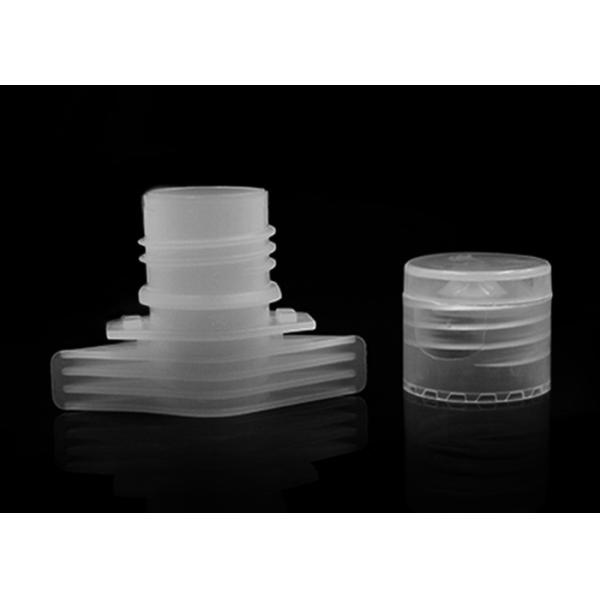 Plastic Spout Closure With 20-410 Flip Top Lids For Shampoo Compound Bags