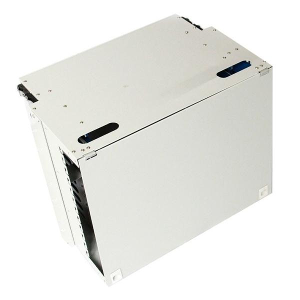 2U 24 Ports Rack Mount Fiber Optical FTTX ODF Closed Frame