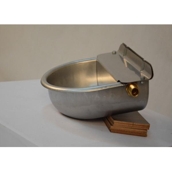 China Adjustable Cattle Water Drinking Bowl Stainless Steel With Float Valve wholesale