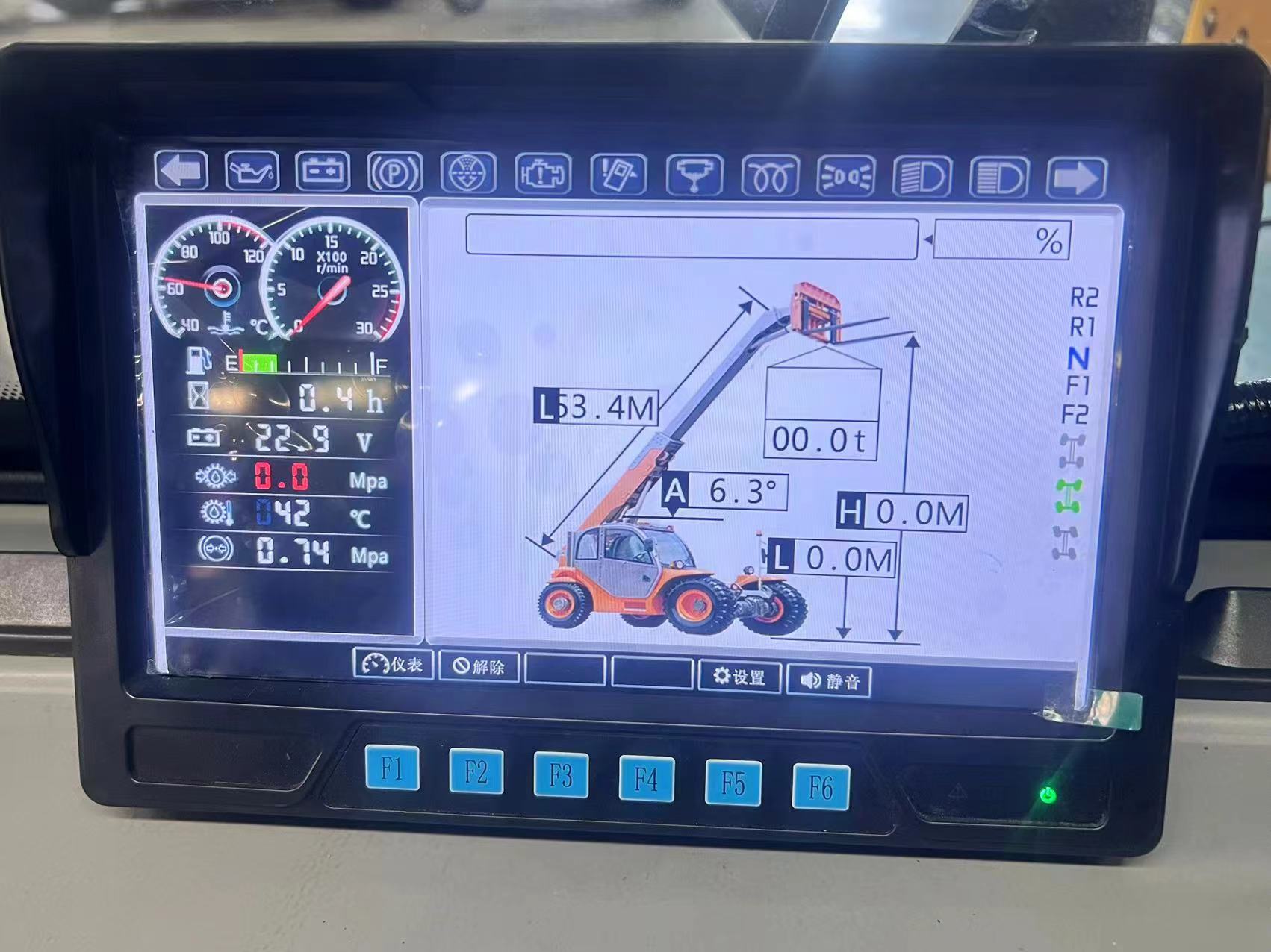 Versatile SNSC Telescopic Boom Forklift With 2/3 Stage Mast And Diesel Power