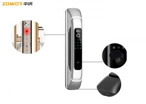 China Anti Theft 60μA 110mm Fingerprint Bluetooth Smart Lock wholesale