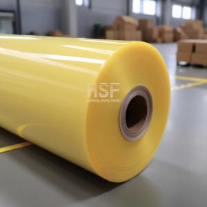 China 50 Micron Opaque Yellow Cast Polypropylene CPP Films for Retail Packaging on sale
