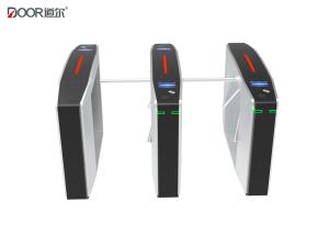 Security Gate Fingerprint Tripod Access Control System With Dc 24v Brushless Motor