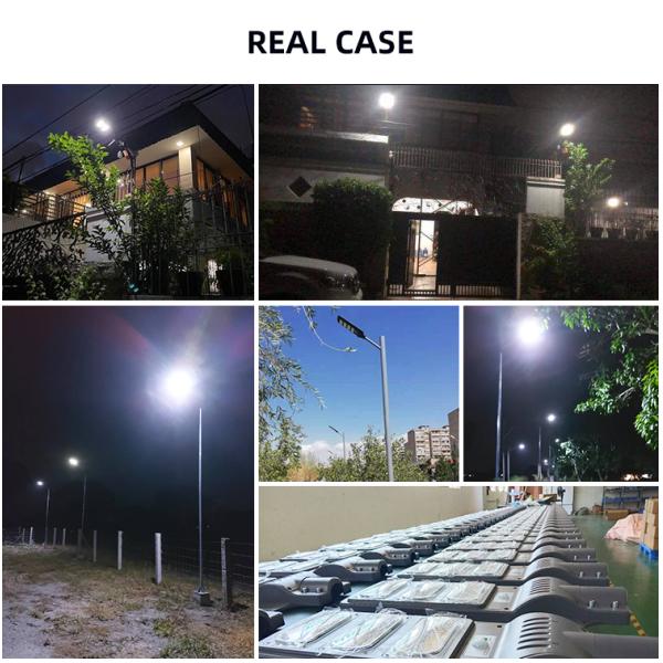All In One Integrated Solar Powered LED Street Light Waterproof And Energy Saving