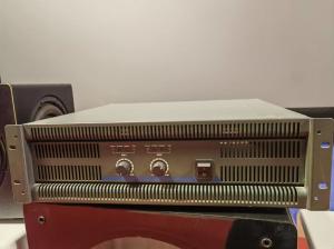 2 Channel Power Amplifier For Versatile With Different Speaker Configurations And Impedances In Various Settings