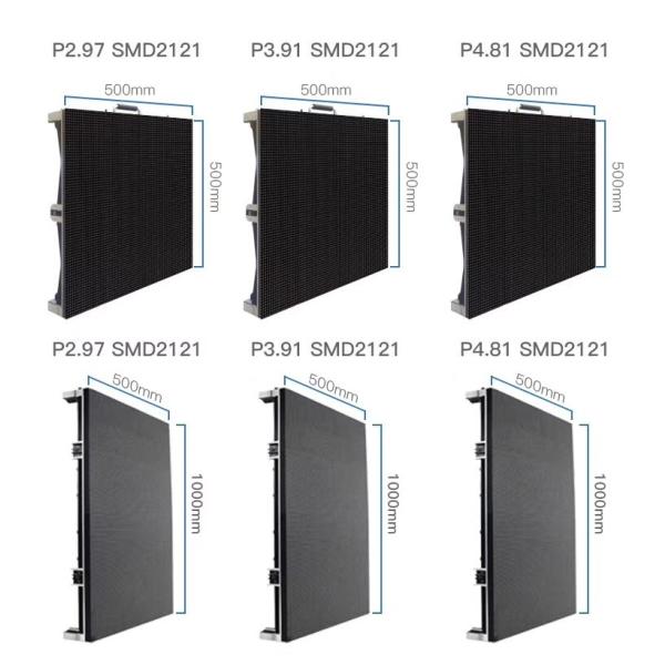 Ultra Thin Led Video Wall Display Full Color Video Billboards P1.667 P1.25 Indoor Rgb