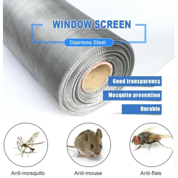 stainless steel window screen