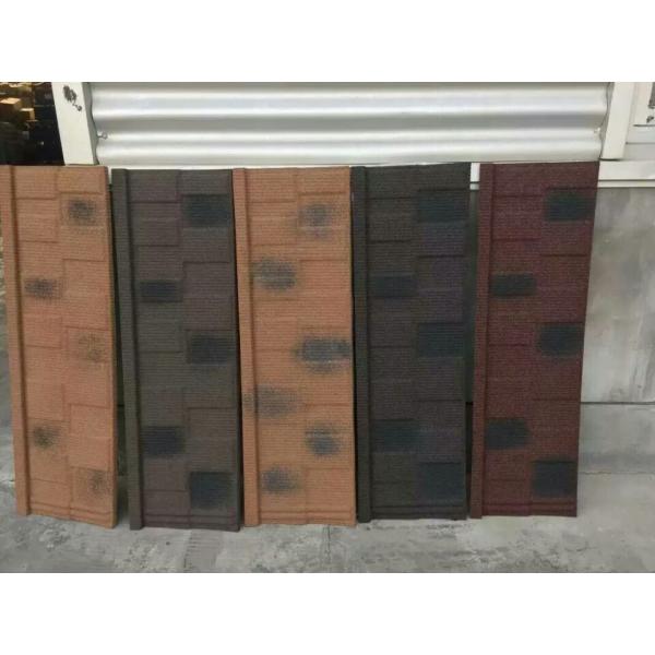 Modern Classical Stone Coated Metal Roof Tile Custom