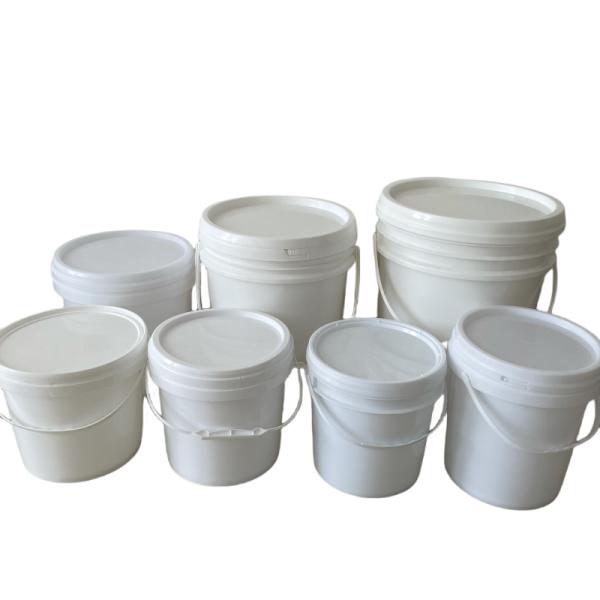5 Gallon Plastic Pail for Durable Resin Epoxy Paint Bucket Durable HDPE Material Used