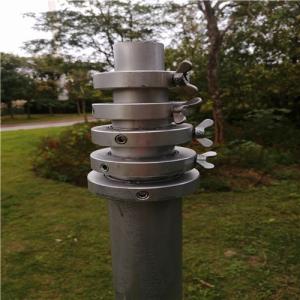 6063 Alu Sectional Telescoping Aluminum Antenna Mast Hand Push Up Light Weight Mast