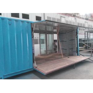 Welded Corrugated Plates Shipping Container Exhibition