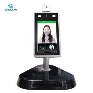 China 0.4m Security Turnstile Gate Contactless Face Recognition Temperature Measurement wholesale
