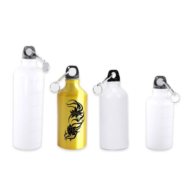 400ml 500ml 600ml 750ml Sublimation Blank Aluminum Sports Water Bottle Custom Logo Sublimation Drink Bottle