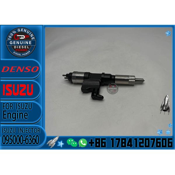 Hot Sale Diesel Engine Fuel Injector 095000-6360 Fuel Injector Assembly 8-97609788-0 For ISUZU 4HK1 6HK1