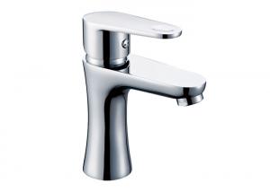 China Deck Mounted Single Hole Basin Faucets Vanity Bathroom Vessel Sink Faucets wholesale