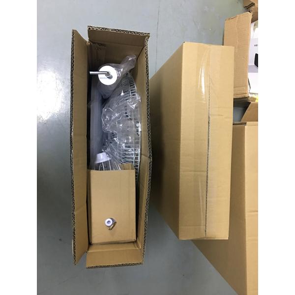 Polysilicon SAA 12in Rechargeable Table Fan 9V 20W Solar Pedestal Fan