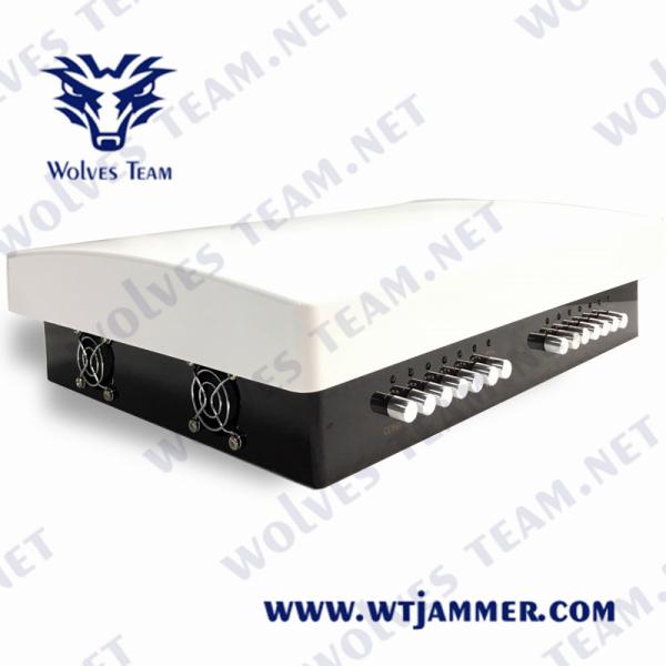 Quality Mobile phone GSM CDMA 3G 4G 5G WiFi2.4G GPS Jammer all the TX frequency covered down link only Wireless Signal Jammer for sale