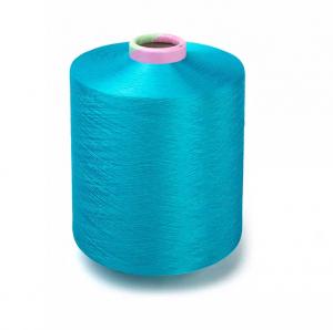 China Colorful High Tenacity Polyester Socks Yarn Hydrate Moisture Absorbent Spun wholesale