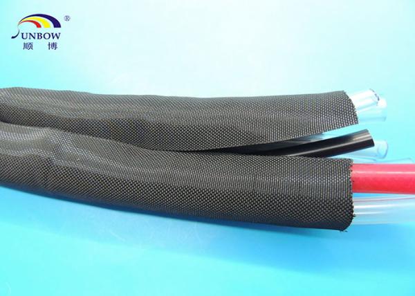 Non-flammable abrasive Self-locking Expandable Sleeving / Sleeves Fast fixing