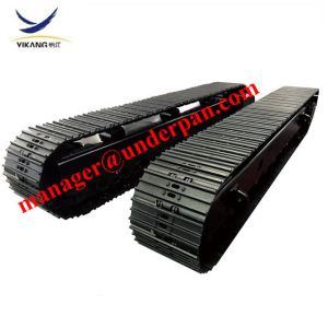 Hydraulic crawler steel track undercarriage system for custom undercarriage