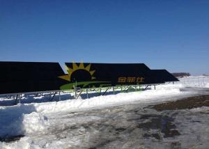 China Aluminum Ground Mount Solar Panel Racking Systems AS/NZS 1170 wholesale
