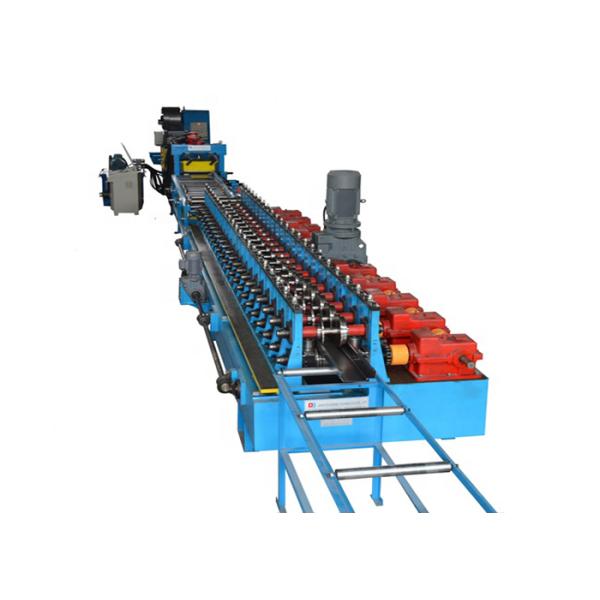 Curve Roof Panel Garage Roller Shutter Door Roll Forming Machine For Door Frame