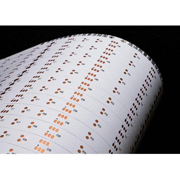 LED 5050 single color UL E477885 5050 15Light beats per pieces,size:10*503mm,12V double-sided Board white film FPCB SMT