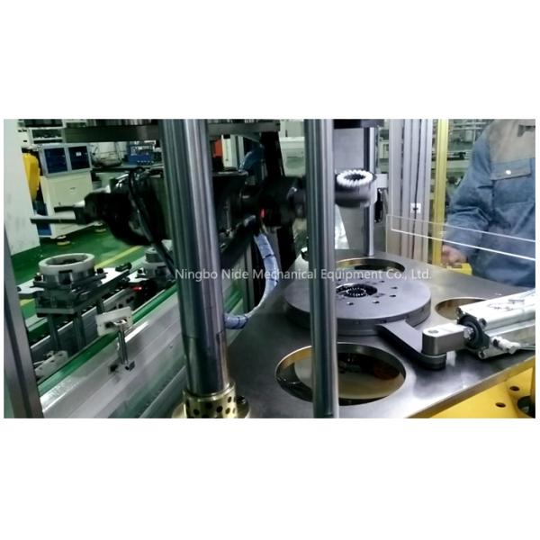 Generator motor stator coil winding inserting machine