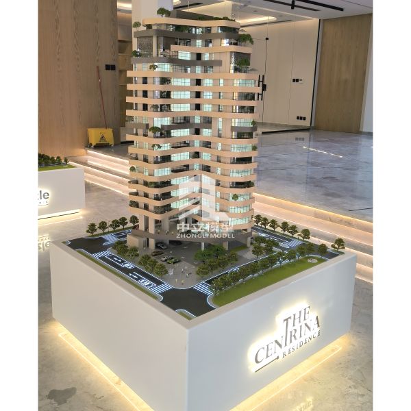 Architectural Scale Model High Fidelity Industrial Park Showcase for Precise Zone Planning & Real Estate Insights