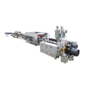 PE PP HDPE LDPE DWC Pipe Machine High Speed Drain Pipe Extrusion Machine