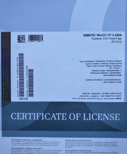 Quality 6AV6381-2BH07-4AX0 Industrial Automation Products  WinCC System Software for sale