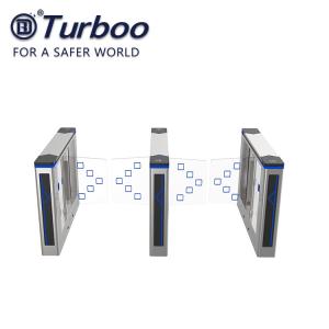 China Office Security Swing Electronic Turnstile Gates Mechanical Anti - Pinch Function wholesale