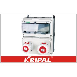 China Dustproof Construction Power Distribution Box / Outdoor Electrical Outlet Boxes on sale